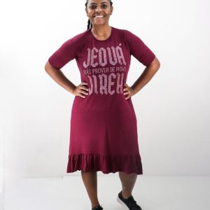 Vestido babado-Jeová Jireh