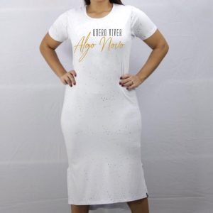 Vestido reto- Algo Novo