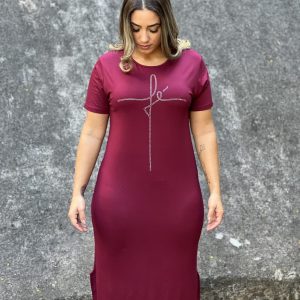 Vestido Reto-  Fé
