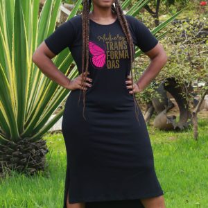 Vestido reto- Mulheres transformadas