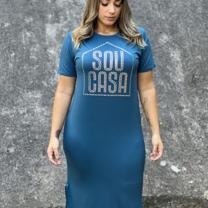 Vestido Reto-  Sou Casa