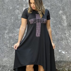 Vestido Ondulado- Jesus Cruz